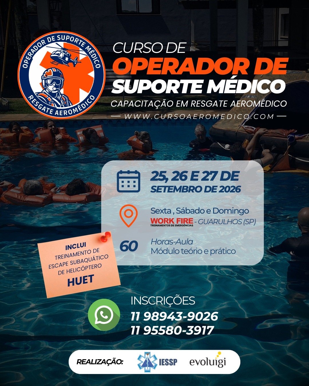 Banner do curso Operador de Suporte Médico